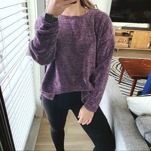 Sarah Arizona Petite Vintage Chenille Sweater